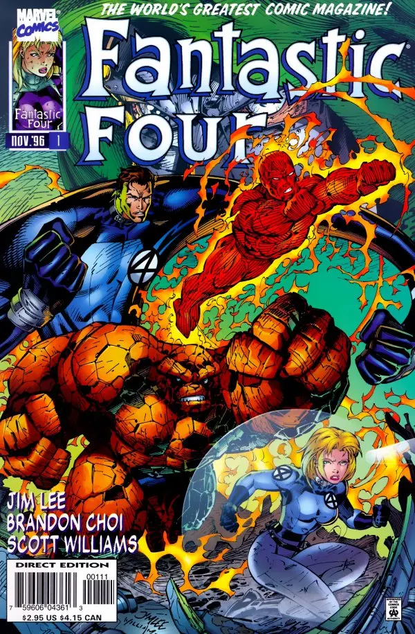 Fantastic Four (Vol 2) #1 Vf 1
