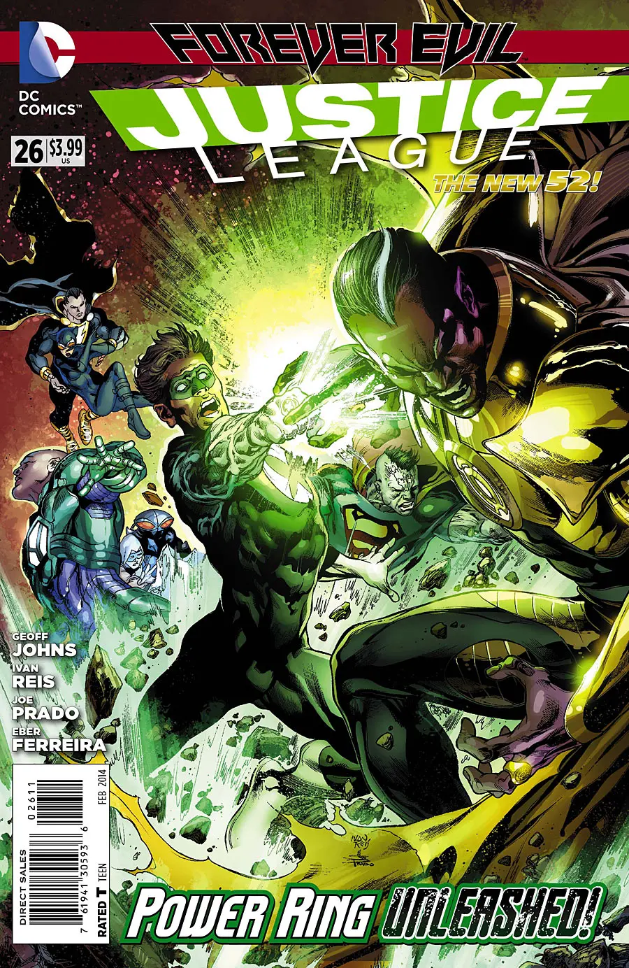 Justice League (Vol 2) #26 Vf 1