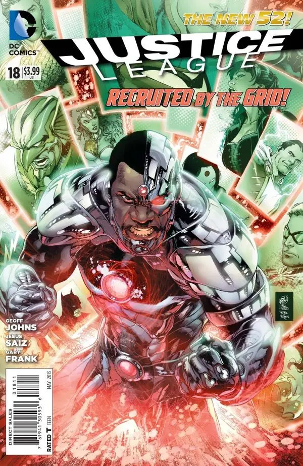 New 52 Justice League #18 Nm 1