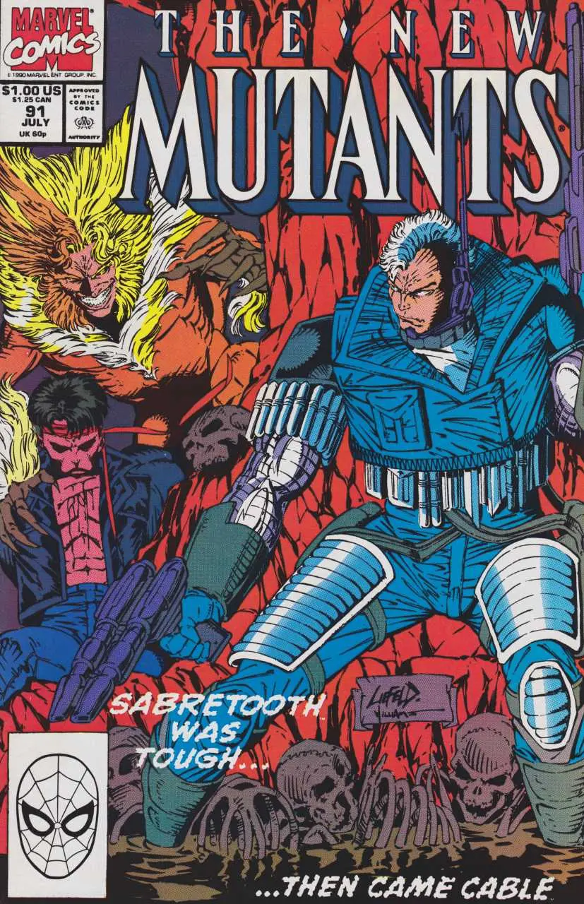 New Mutants (Vol 1) #91 Vf 1