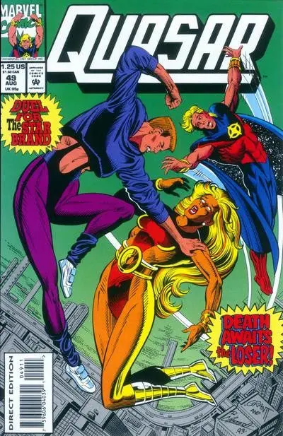 Quasar (Vol 1) #49 Vf 1
