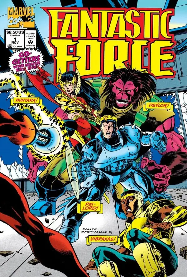 Fantastic Force (Vol 1) #1 Chromium Cover Nm 1