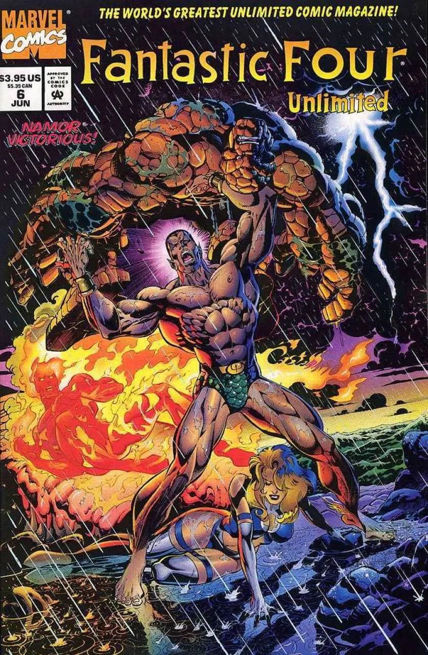Fantastic Four Unlimited (Vol 1) #6 Vf 1
