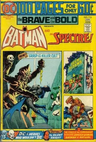 The Brave And The Bold (Vol 1) #116 Fn/Vf 1