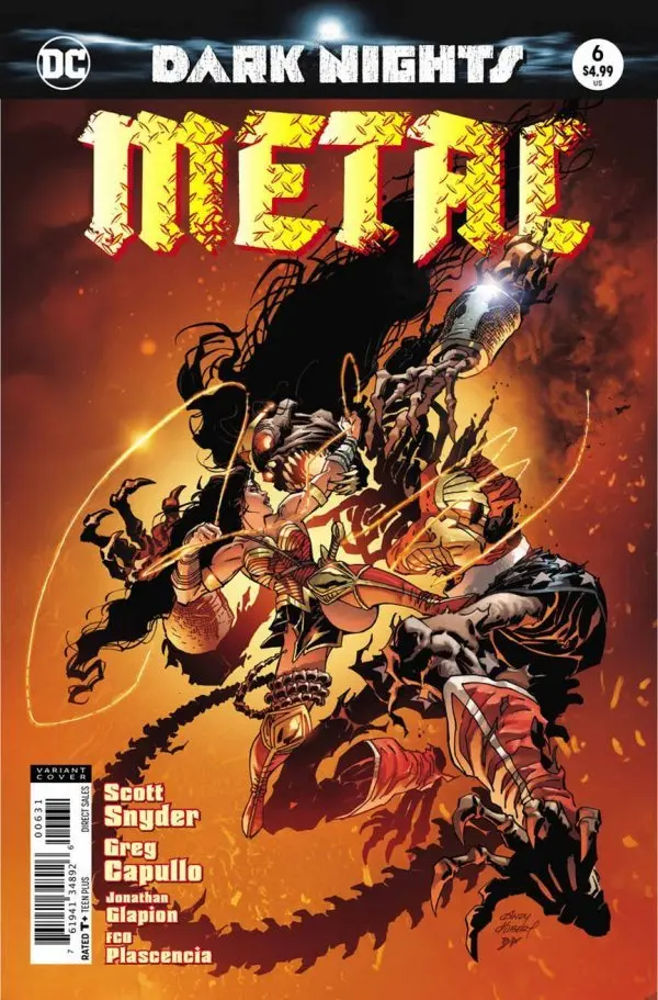 Dark Nights: Metal (Vol 1) #6 (Of 6) Andy Kubert Variant Nm 1