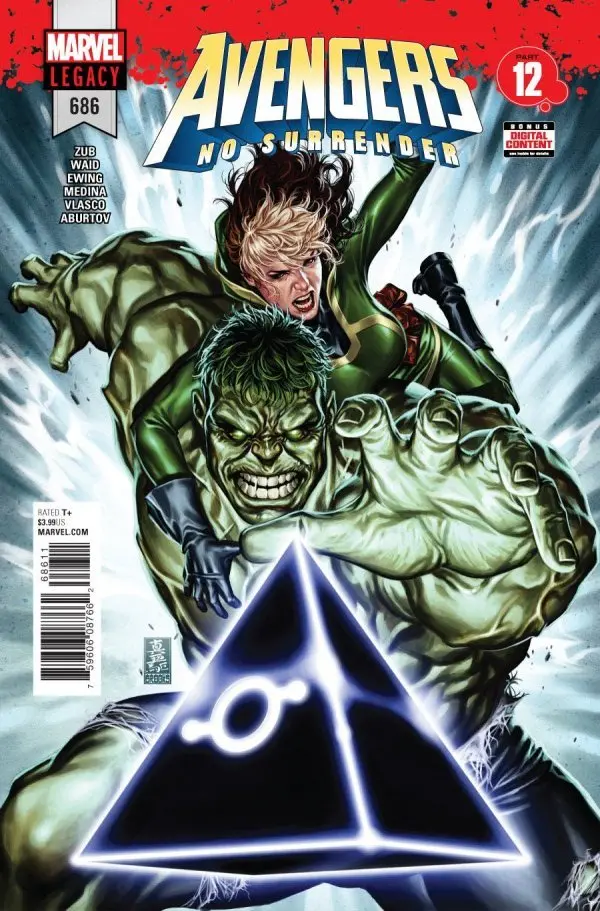 Avengers No Surrender #12 (Legacy #686) Nm 1