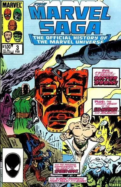 The Marvel Saga (Vol 1) #3 Vf 1