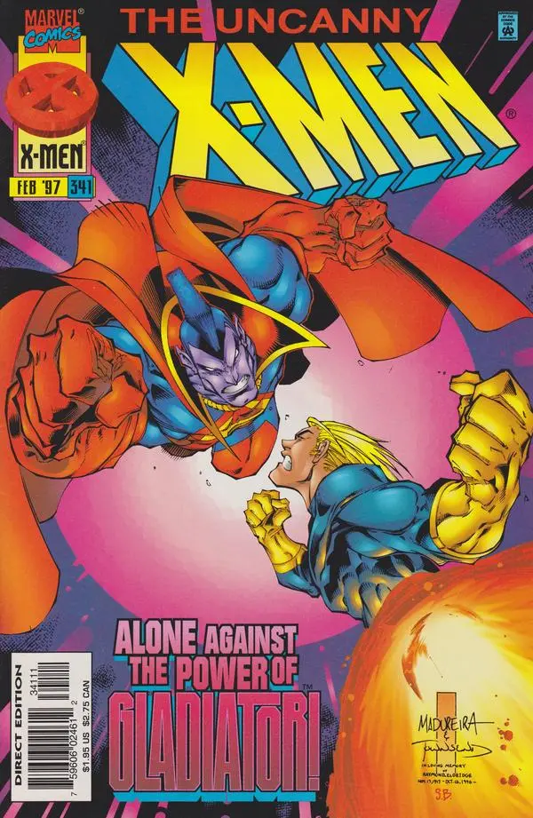 Uncanny X-Men (Vol 1) #341 Vf 1