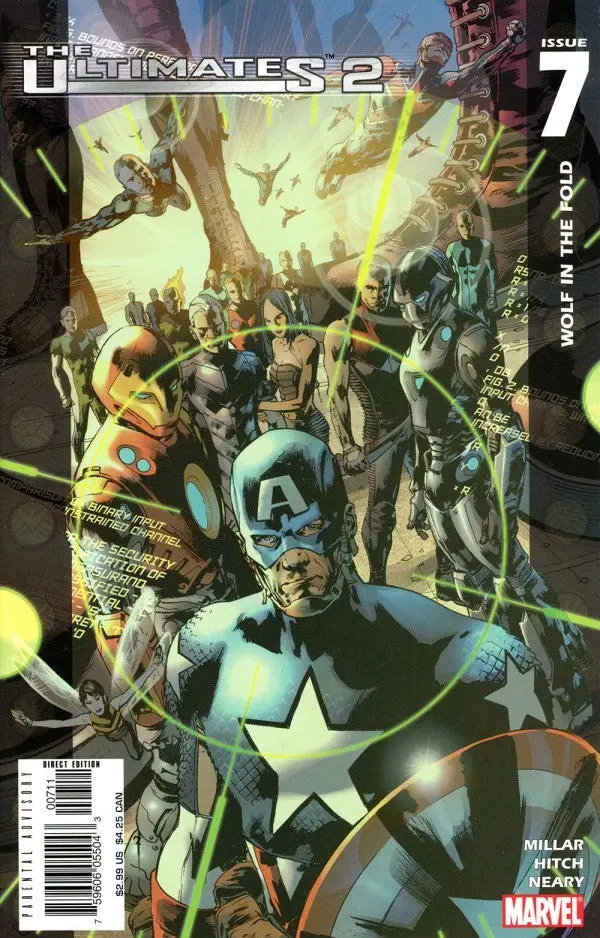 The Ultimates 2 (Vol 1) #7 Vf 1