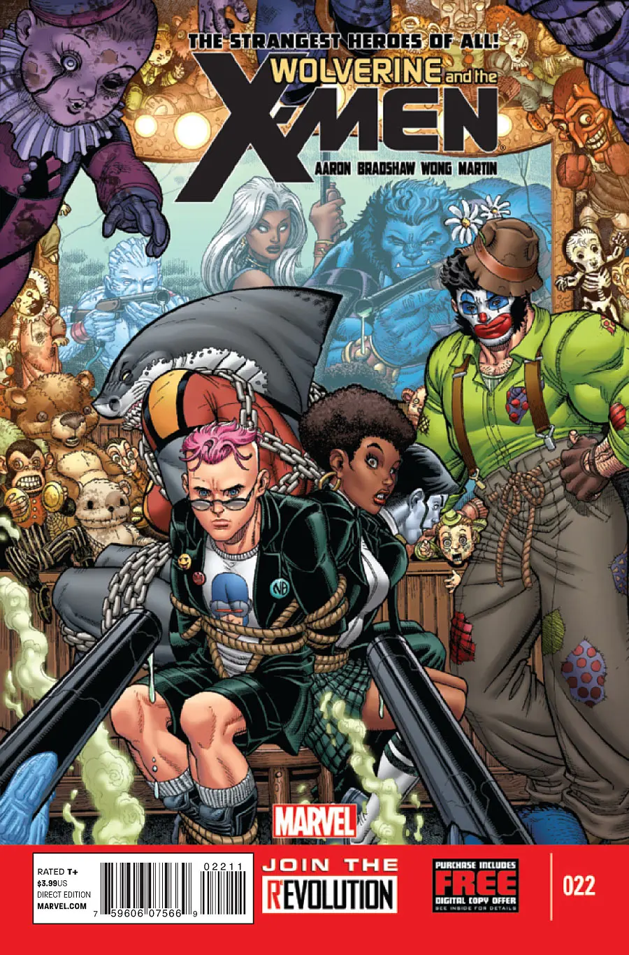 Wolverine And The X-Men (Vol 1) #22 Nm 1