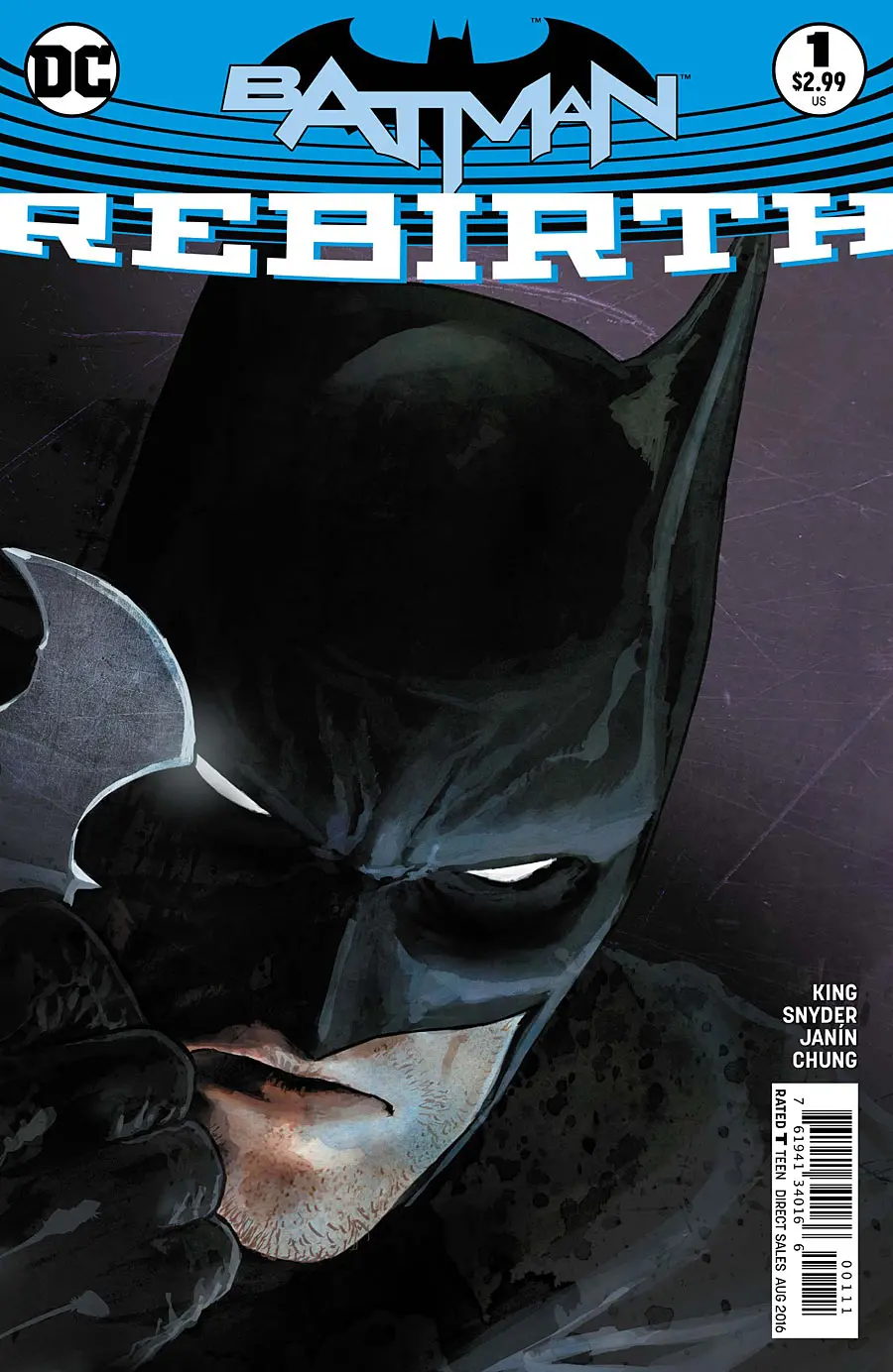 Batman: Rebirth #1 Nm 1