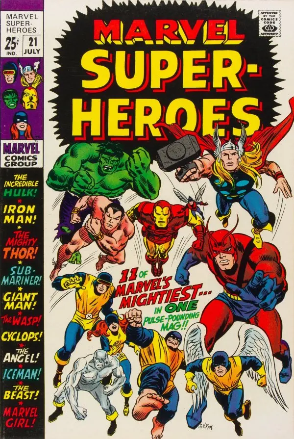 Marvel Super-Heroes (Vol 1) #21 Fr 1