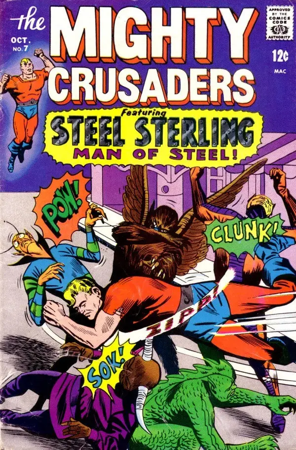 The Mighty Crusaders (Vol 1) #7 Fn 1