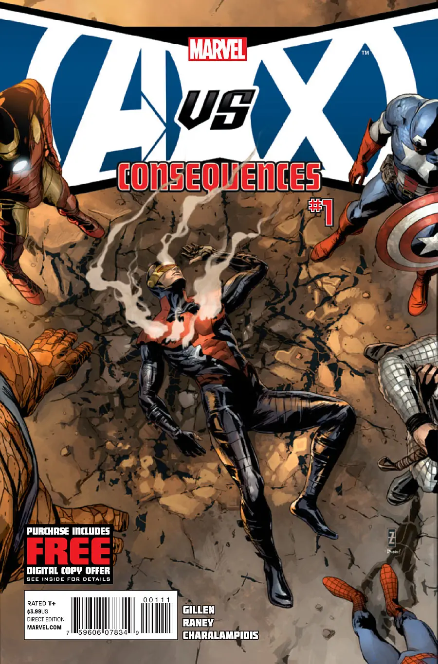Avx: Consequences (Vol 1) #1 (Of 5) Vf 1