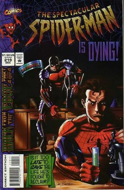 Peter Parker, The Spectacular Spider-Man (Vol 1) #219 Vf 1