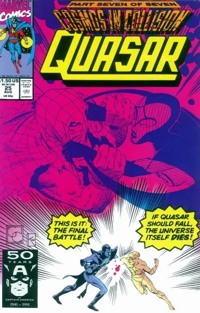 Quasar (Vol 1) #25 Vf 1
