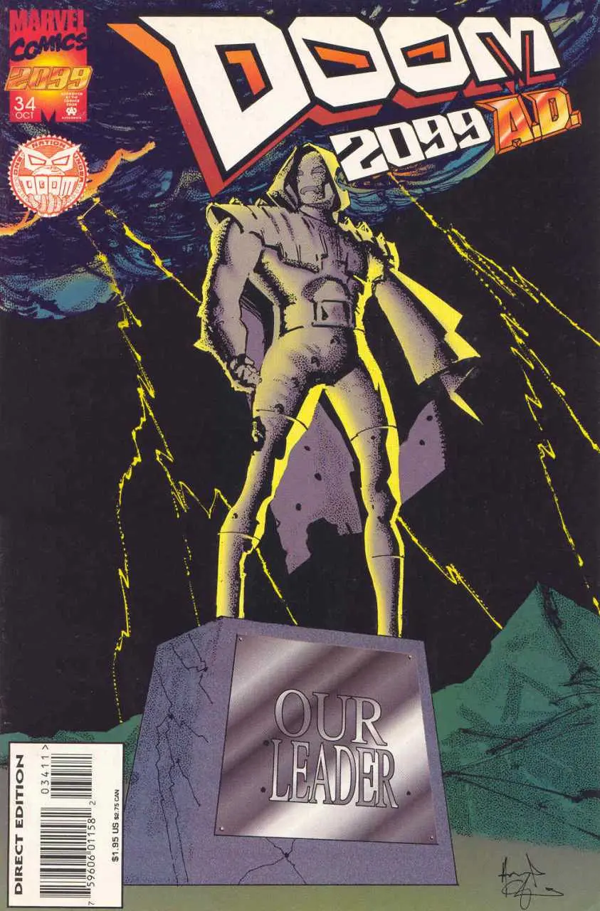 Doom 2099 (Vol 1) #34 Vf 1
