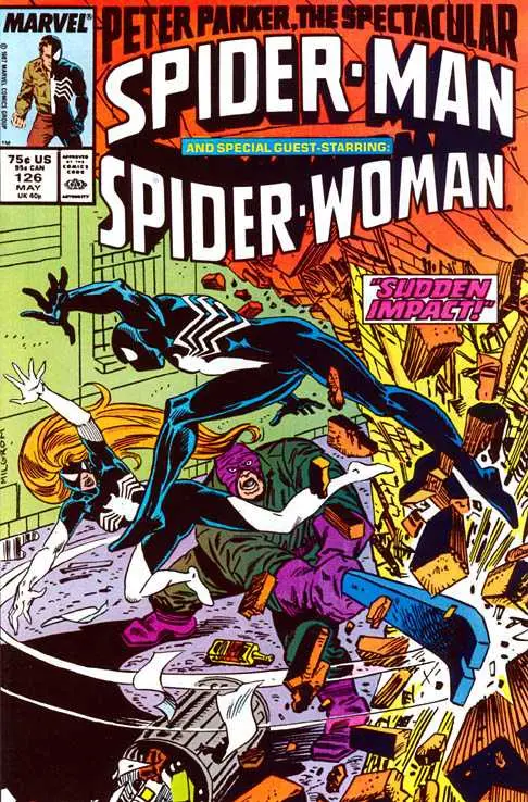 Peter Parker, The Spectacular Spider-Man (Vol 1) #126 Vf 1