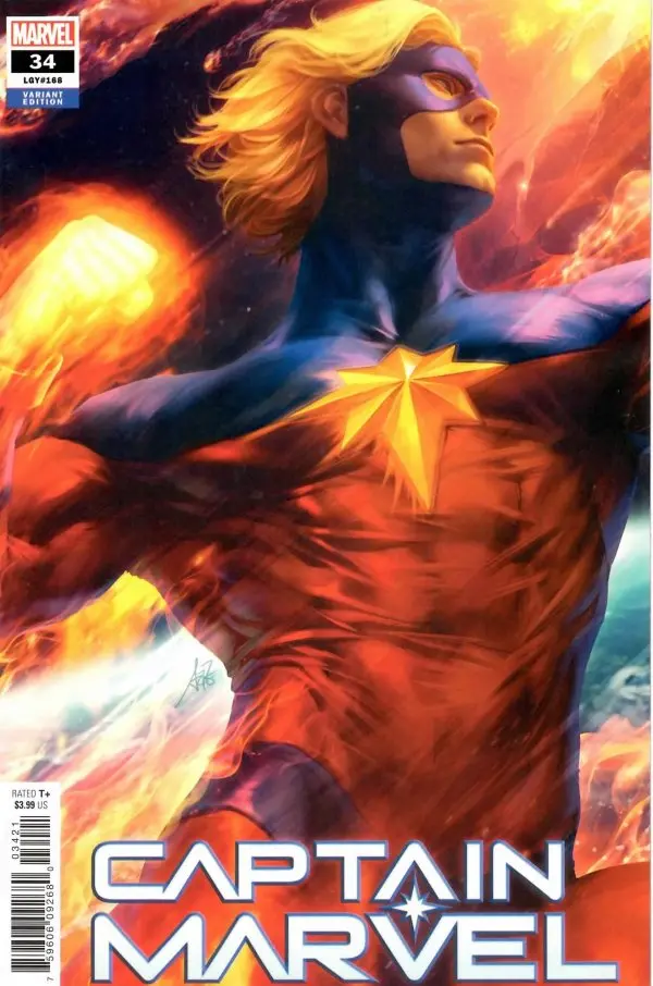 Captain Marvel (Vol 10) #34 Spoiler Teaser Variant Nm 1