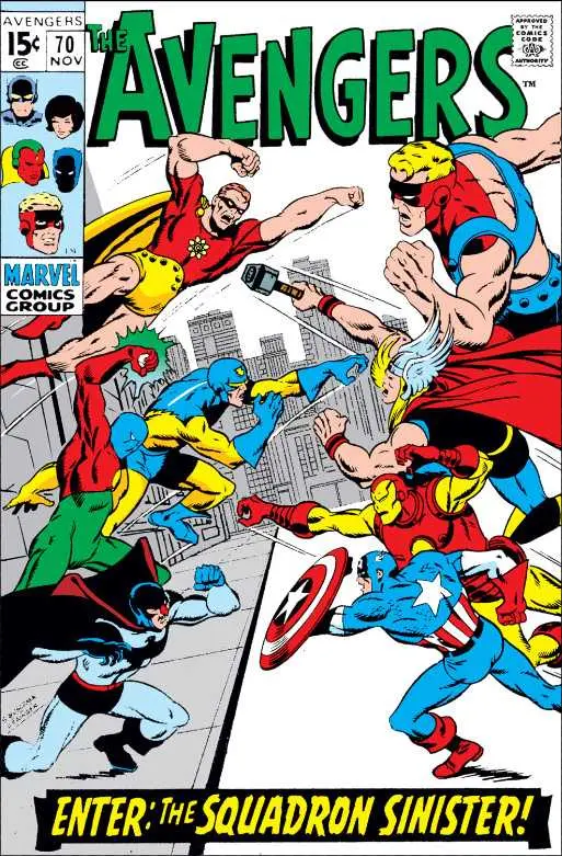 The Avengers (Vol 1) #70 Gd 1