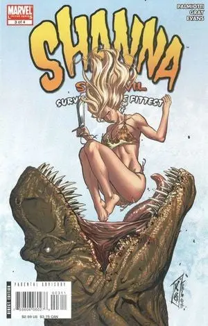 Shanna The She-Devil: Survival Of The Fittest (Vol 1)  #3 (Of 4) Nm 1