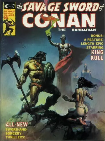 The Savage Sword Of Conan #9 Gd 1