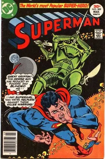Superman (Vol 1) #309 Vf 1