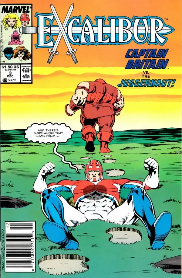 Excalibur (Vol 1) #3 Fn 1
