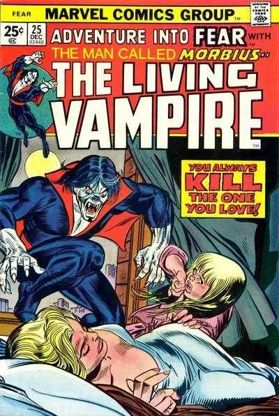 Fear With The Man Called Morbius (Vol 1) #25 Gd 1