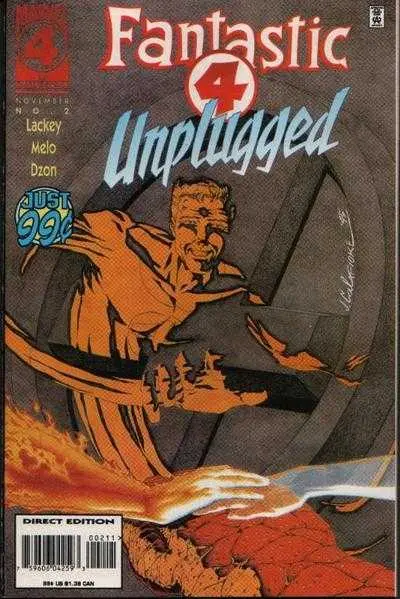Fantastic Four Unplugged (Vol 1) #2 Nm 1