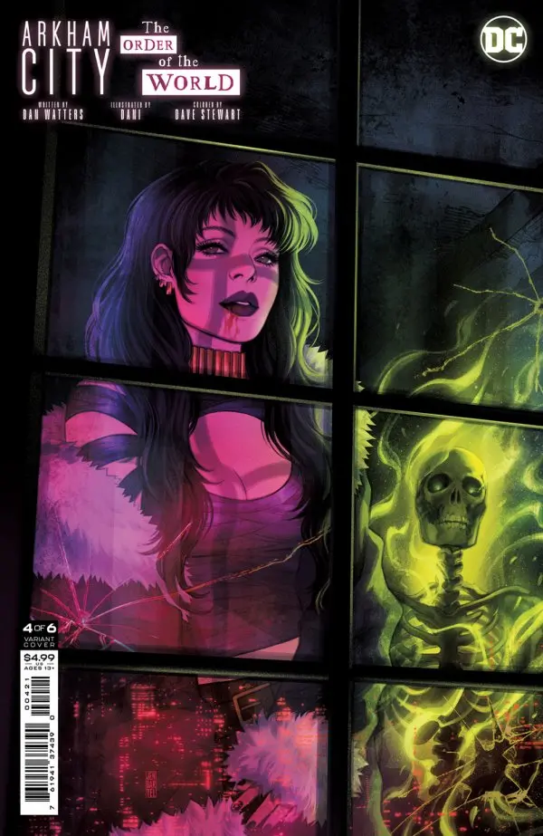Arkham City: The Order Of The World #4 Jen Bartel Card Stock Variant Nm 1