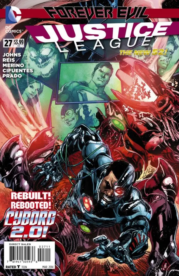 Justice League (Vol 2) #27 Vf 1