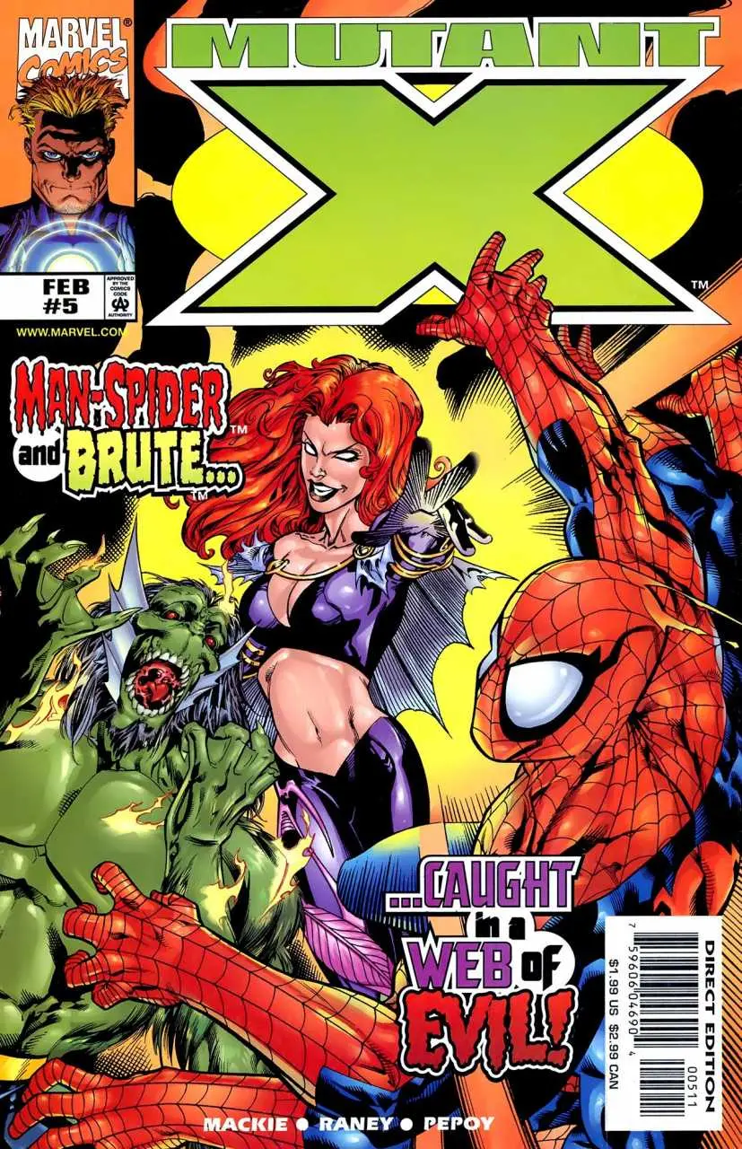 Mutant X (Vol 1) #5 Nm 1
