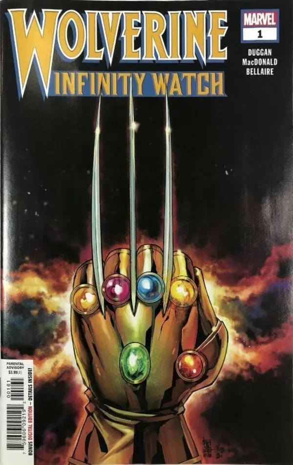 Wolverine: Infinity Watch #1 Walmart Exclusive Variant Nm 1