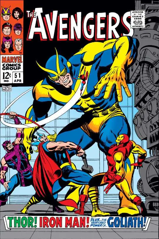 The Avengers (Vol 1) #51 Vg 1