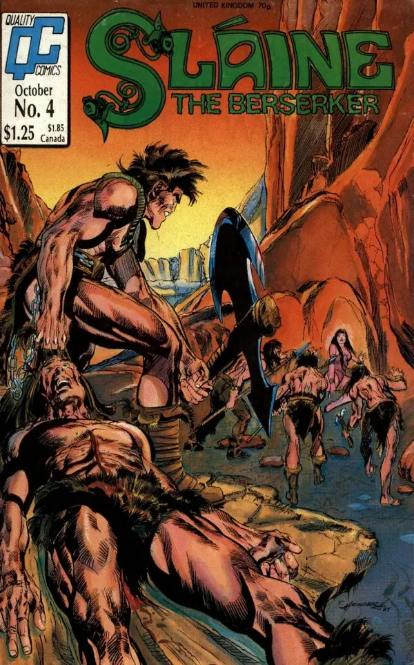 Sláine: The Berserker (Vol 1) #4 Vf 1