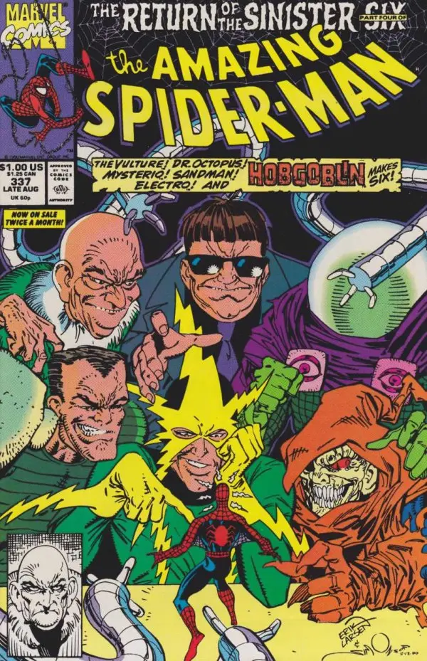 The Amazing Spider-Man (Vol 1) #337 Vf 1