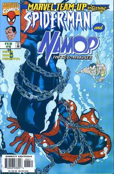 Marvel Team-Up... Starring Spider-Man And Namor #6 Vf 1