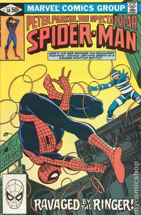 Peter Parker, The Spectacular Spider-Man #58 Nm 1