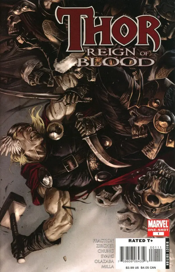 Thor: Reign Of Blood One Shot Vf 1