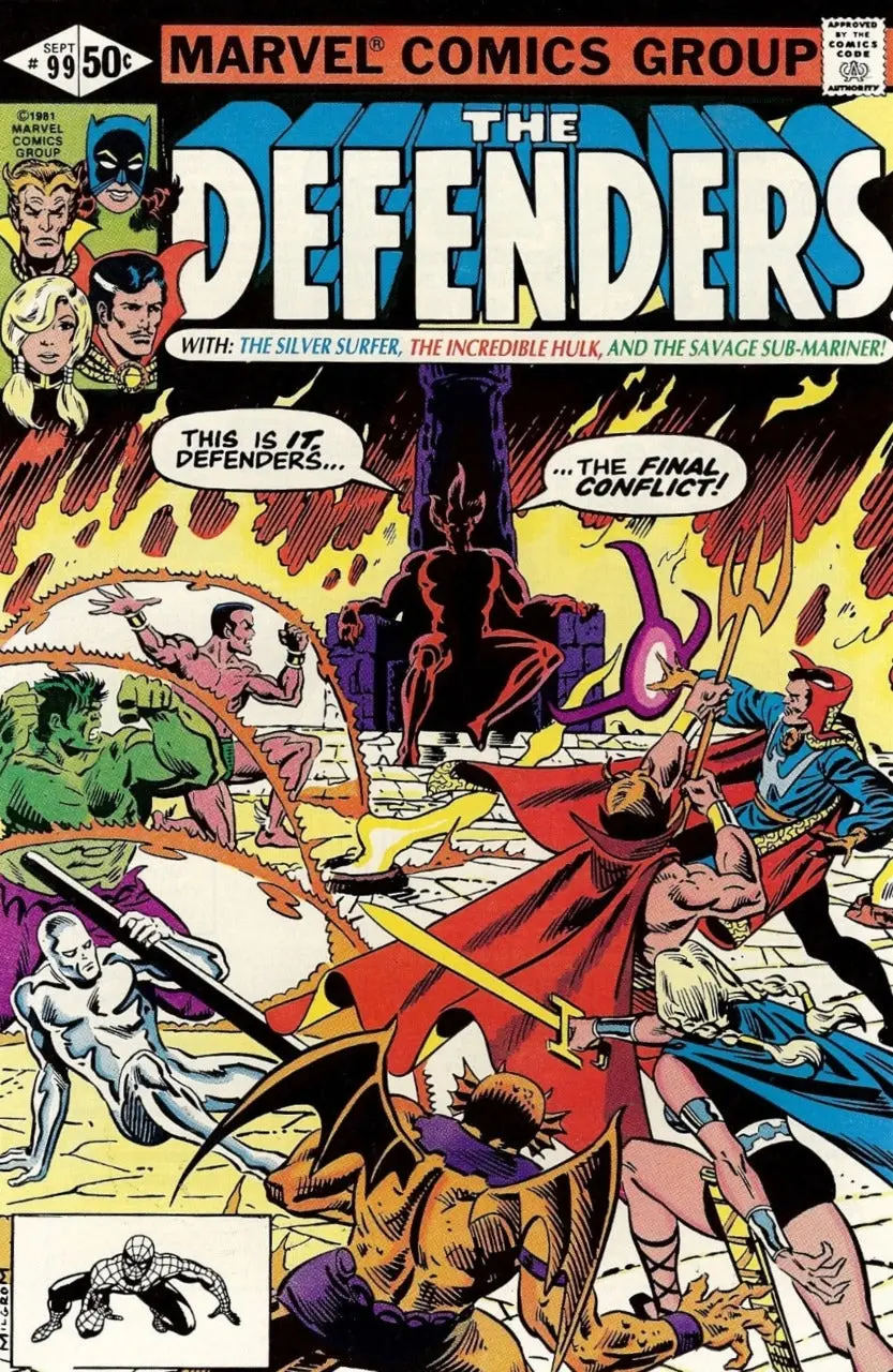The Defenders (Vol 1) #99 Fn/Vf 1