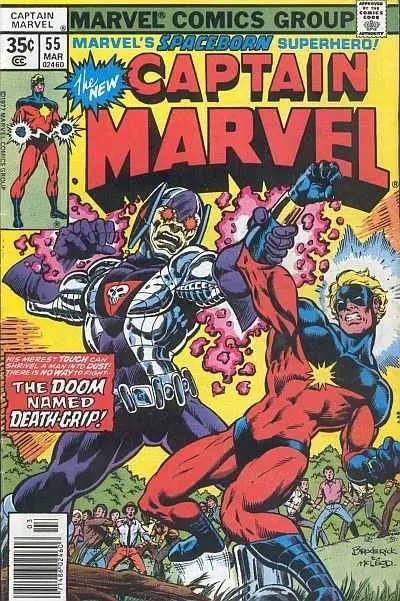 Captain Marvel (Vol 1) #55 Vf 1