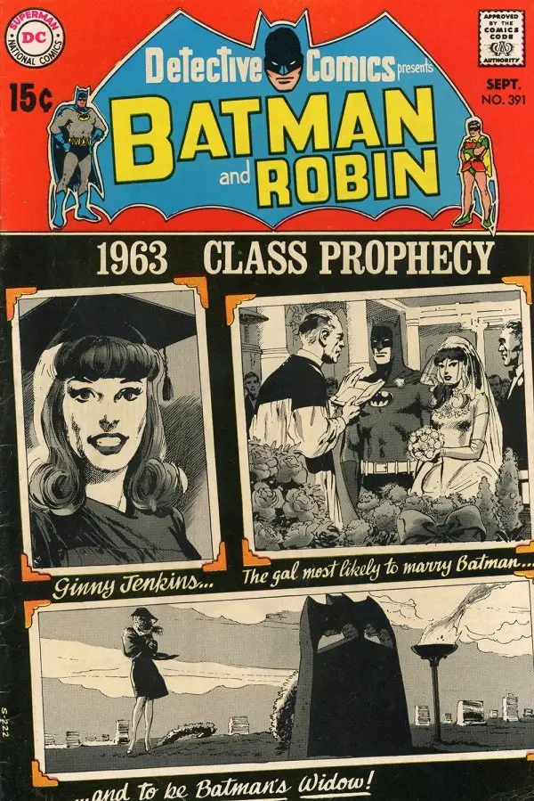 Detective Comics (Vol 1) #391 Fr 1