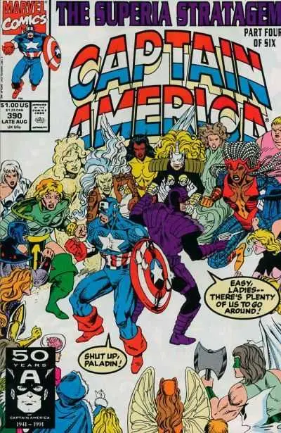 Captain America (Vol 1) #390 Vf 1