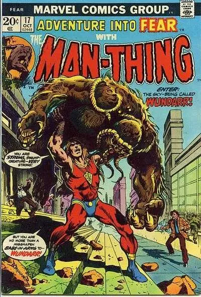 Fear With The Man Thing (Vol 1) #17 Vg 1