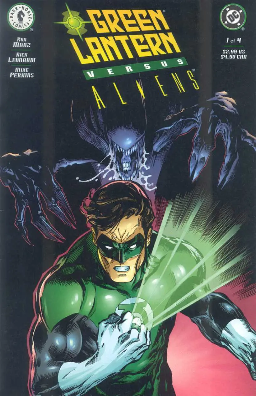 Green Lantern Vs. Aliens #1 Nm 1