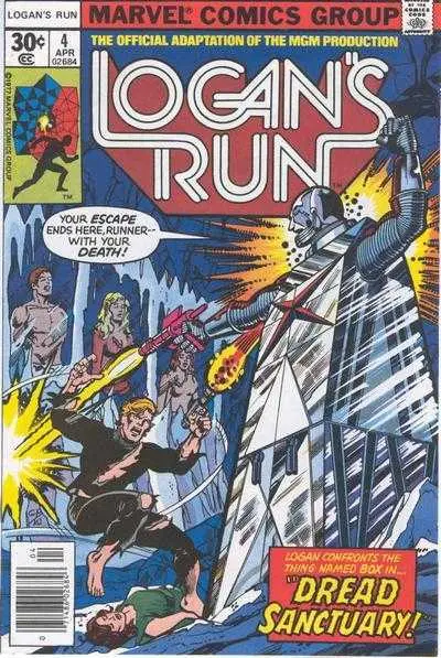 Logan's Run (Vol 1) #4 Vg/Fn 1