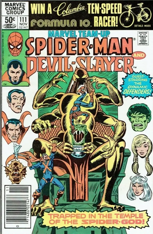 Marvel Team-Up (Vol 1) #111 Featuring Spider-Man And Demon Slayer Vf 1