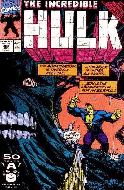 Incredible Hulk (Vol 1) #384 Nm 1