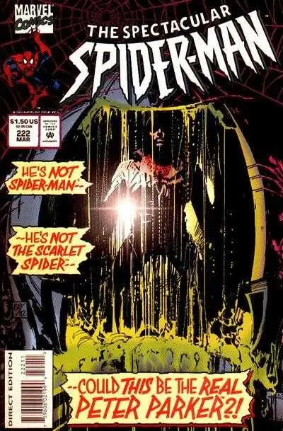 Peter Parker, The Spectacular Spider-Man (Vol 1) #222 Vf 1